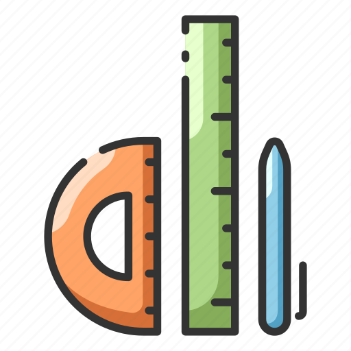 Accessories, education, equipment, pen, ruler, school, supplies icon - Download on Iconfinder