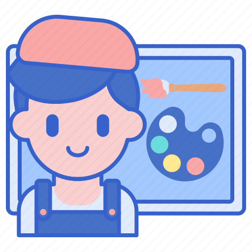 Art, teacher, painting, creative icon - Download on Iconfinder