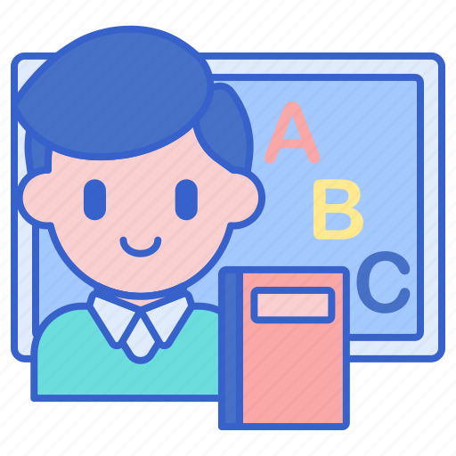 English, teacher, education, school icon - Download on Iconfinder