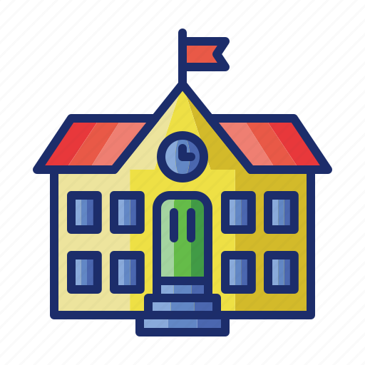 Building, school, education icon - Download on Iconfinder