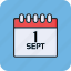 back to school, calendar, education, first of september 