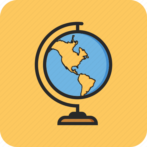 Back to school, geography, globe, study icon - Download on Iconfinder