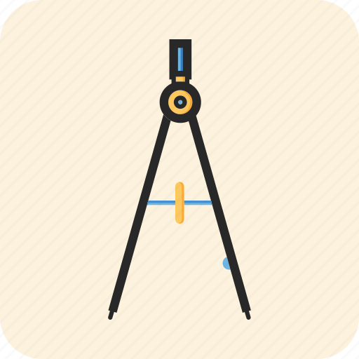 Back to school, compasses, education, study icon - Download on Iconfinder