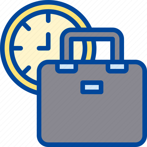 Briefcase, business, management, time, work icon - Download on Iconfinder