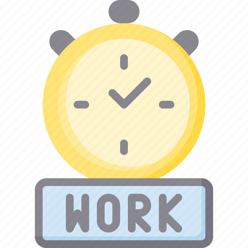 Alarm, clock, job, time, work icon - Download on Iconfinder