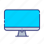 computer, desktop, display, monitor, pc, screen, technology 