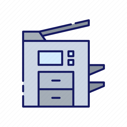 Copier, file, page, paper, print, printing, text icon - Download on Iconfinder