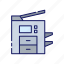 copier, file, page, paper, print, printing, text 