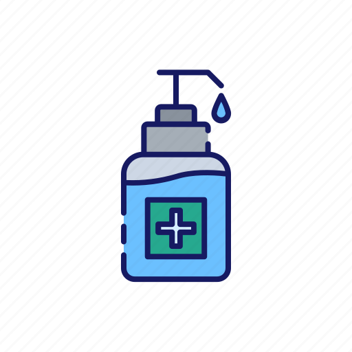 Finger, fingers, hand, liquid soap, sanitizer, soap, washing hand icon - Download on Iconfinder