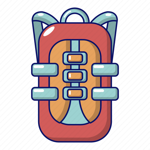 Adventure, backpack, bag, cartoon, haversack, object, travel icon - Download on Iconfinder