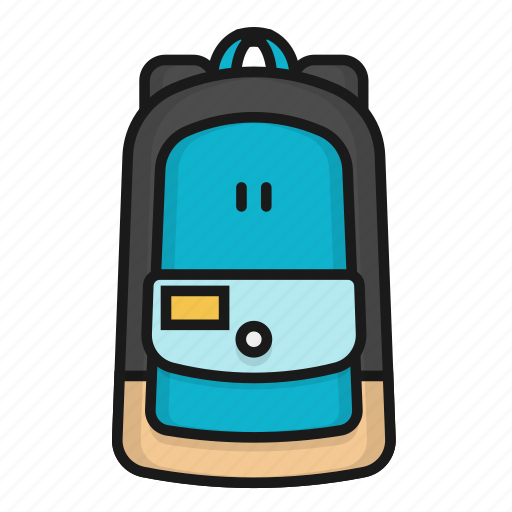 Bag, bagpack, college, school icon - Download on Iconfinder