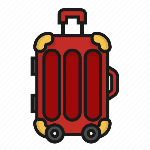 Bag, baggage, bagpack, holiday, luggage, suitcase, vacation icon - Download on Iconfinder
