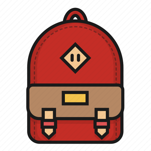 Bag, bagpack, school icon - Download on Iconfinder