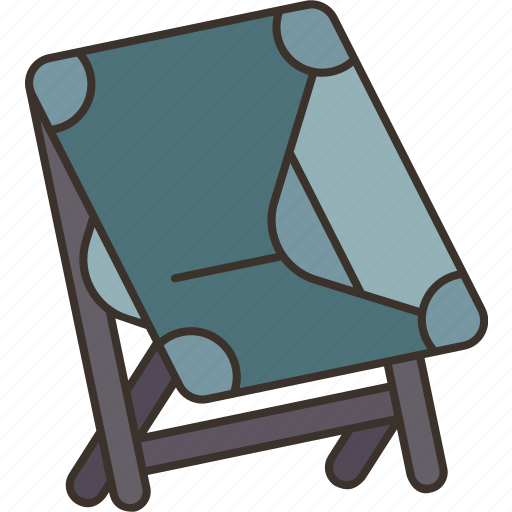 Chair, camping, seat, outdoor, fold icon - Download on Iconfinder