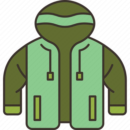 Jacket, waterproof, rain, warm, clothing icon - Download on Iconfinder