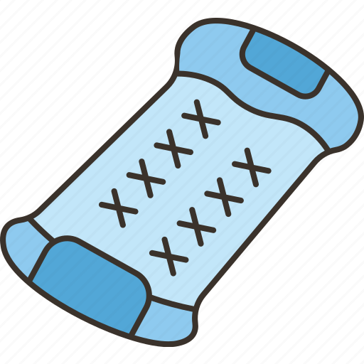 Sleeping, pad, mattress, camping, comfortable icon - Download on Iconfinder