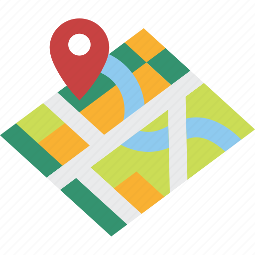 Map, navigation, address, location, guide icon - Download on Iconfinder