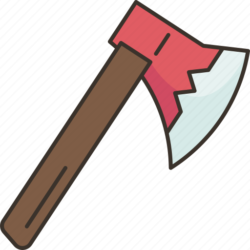 Axe, blade, timber, wood, chop icon - Download on Iconfinder