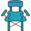 chair, seat, sitting, outdoor, camping 