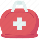 medical, aid, kit, bag, emergency