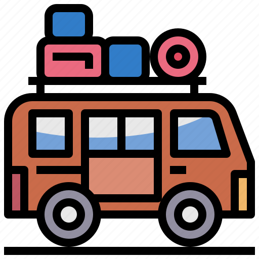 Camper, camping, car, transport, travel, van, vehicle icon - Download on Iconfinder