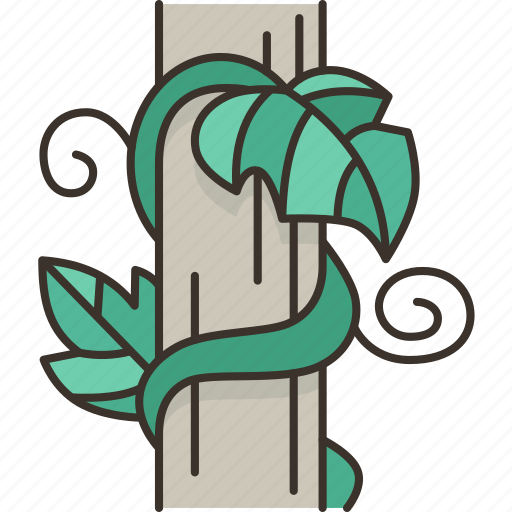 Climbing, plants, green, foliage, vine icon - Download on Iconfinder