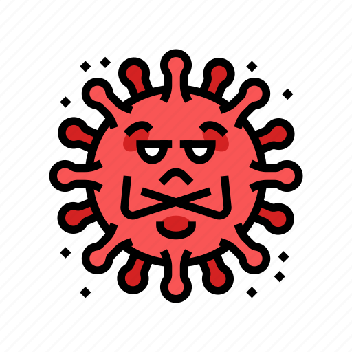 Cute, bacteria, virus, bacterium, cell, germ icon - Download on Iconfinder