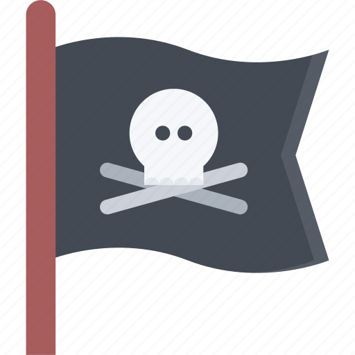 Bandit, flag, pirate, pirates, sailing, sea icon - Download on Iconfinder