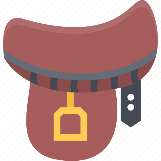 Bandit, bandits, cowboy, saddle, wild west icon - Download on Iconfinder
