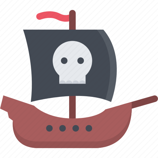 Bandit, pirate, pirates, sailing, sea, ship icon - Download on Iconfinder