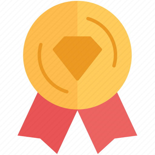 Badge, award, winner, reward, medal, star, prize icon - Download on Iconfinder