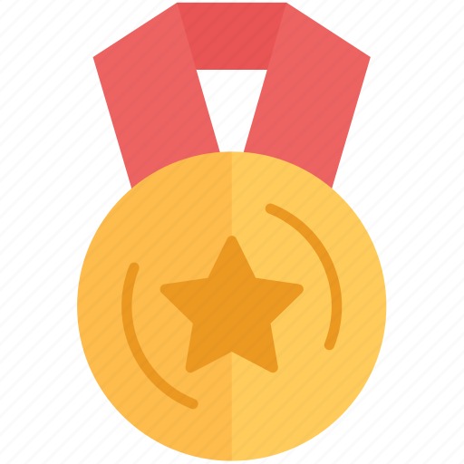 Medal, award, winner, reward, trophy, star, win icon - Download on Iconfinder