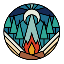 firewood, forest, outdoor, wood, greenery, trees, evergreen, burn, bonfire