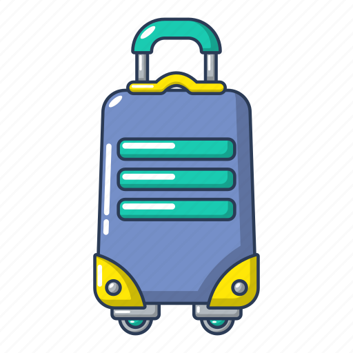 Bag, baggage, cartoon, object, tourism, tourist, travel icon - Download on Iconfinder