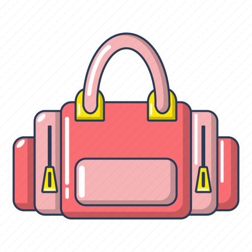 Bag, baggage, cartoon, fitness, object, tourism, trip icon - Download on Iconfinder
