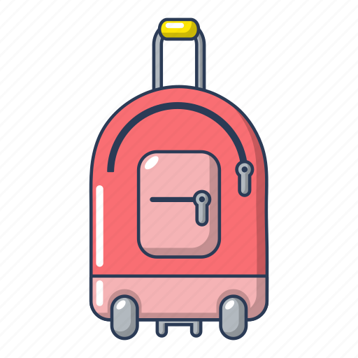 Bag, baggage, cartoon, holiday, object, tourism, travel icon - Download on Iconfinder