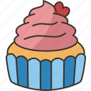 cupcake, confectionery, cream, snack, party
