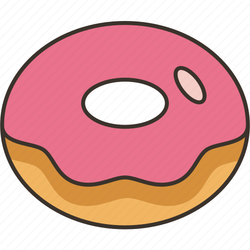 Donut, dessert, pastry, sugar, glazed icon - Download on Iconfinder