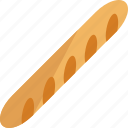 baguette, bread, loaf, bakery, crust