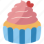 cupcake, confectionery, cream, snack, party 