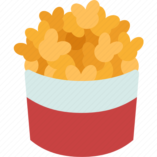 Popcorn, salted, snack, flavor, food icon - Download on Iconfinder