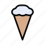 cone, cream, delicious, ice, sweets 
