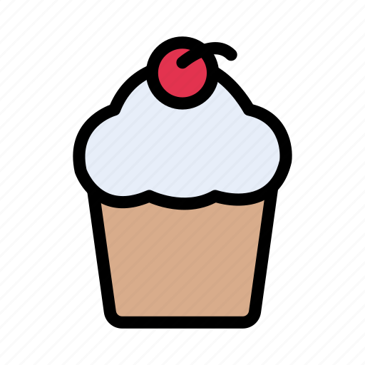 Bakery, cupcake, muffin, pastry, sweets icon - Download on Iconfinder