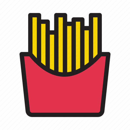 Chips, fastfood, fries, potatoes, snack icon - Download on Iconfinder