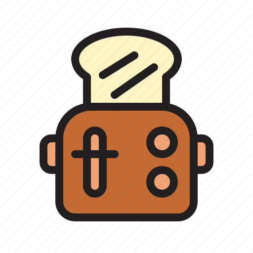 Toaster, bakery, bread, cooking, kitchen, appliances icon - Download on Iconfinder