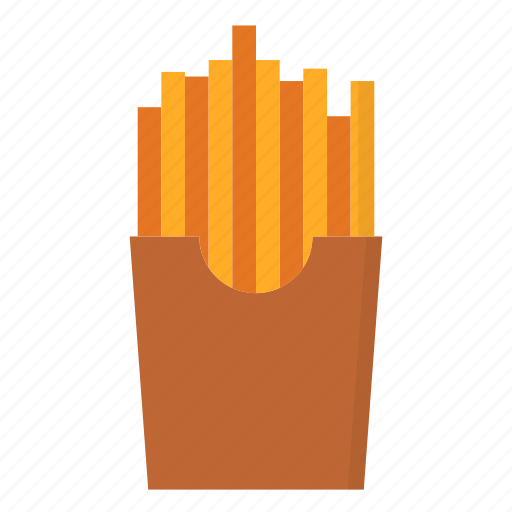 Food, potato, snack, lunch, background, french, yellow icon - Download on Iconfinder