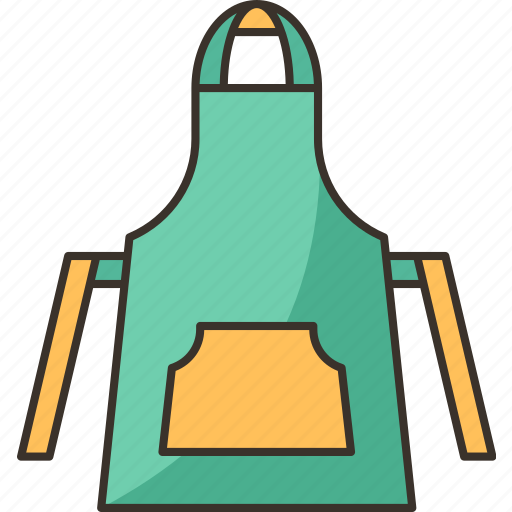 Apron, kitchen, chef, clothing, protection icon - Download on Iconfinder