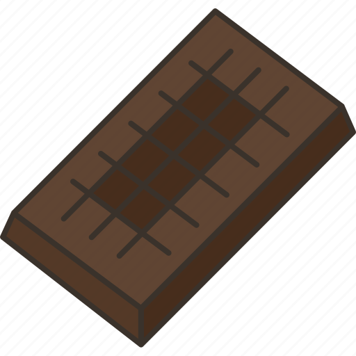 Chocolate, bar, cocoa, snack, dessert icon - Download on Iconfinder