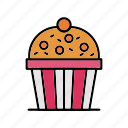 cupcake, cake, eat, food, ingredients, restaurant, sweet