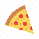 pizza, food, italian, meal, restaurant, slice